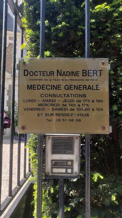 Docteur Nadine BERT, Médecin Généraliste à Versailles