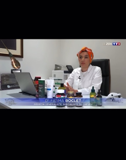 Dr Fatima Boclet - Greffe Capillaire, Médecine Capillaire, Médecine Esthétique, Epilation Laser Chez Boclinic Paris, Médecin Généraliste à Saint-Ouen-sur-Seine