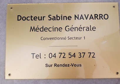 Docteur Sabine NAVARRO, Médecin Généraliste à Saint-Pierre-la-Palud