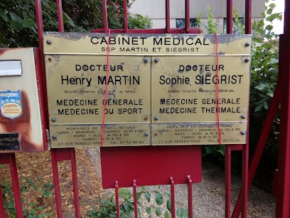 Martin Henry, Médecin Généraliste au Ban-Saint-Martin