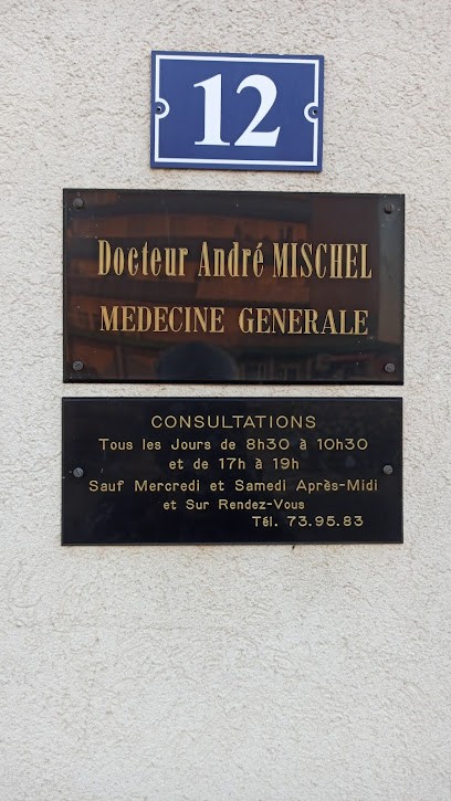 Mischel André, Médecin Généraliste à Schweighouse-sur-Moder