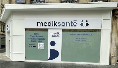 Centre de santé Mediksanté Sébastopol, Médecin Généraliste à Paris 02