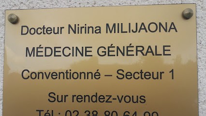 Dr Nirina MILIJAONA, Médecin Généraliste à Saint-Ay