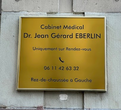 Dr. Jean Gérard EBERLIN, Médecin Généraliste à Strasbourg