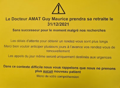 Cabinet de médecins : Alexandre AMAT et Jean Pierre HUBE, Médecin Généraliste à Champagney