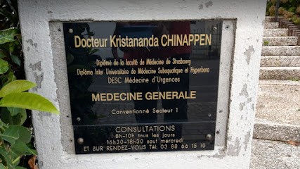 Dr Kristananda CHINAPPEN, Médecin Généraliste à Illkirch-Graffenstaden
