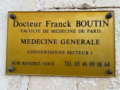 Docteur Franck Boutin, Médecin Généraliste au Bois-Plage-en-Ré