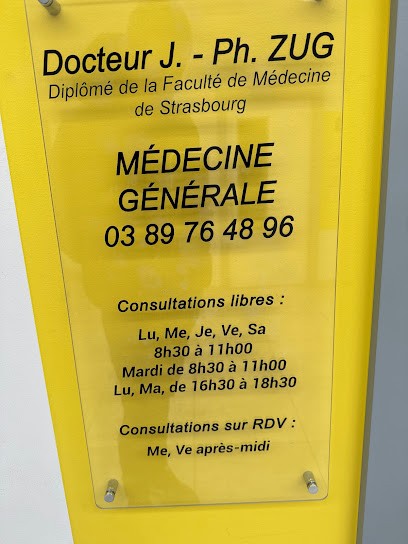 Zug Jean-Philippe, Médecin Généraliste à Guebwiller