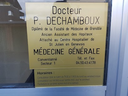 Dechamboux Pierre, Médecin Généraliste à Reignier-Ésery