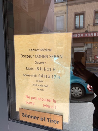 Cohen-Seban Félix, Médecin Généraliste à Mulhouse