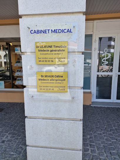 Dr Timothée Lejeune, Médecin Généraliste à la Teste-de-Buch