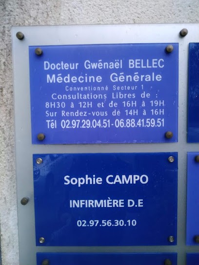 Dr Bellec Gwénaël, Médecin Généraliste à Pluneret