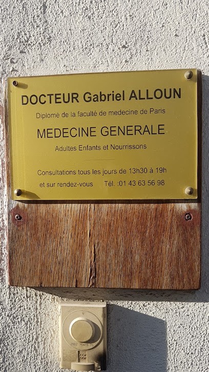 Alloun Gabriel., Médecin Généraliste aux Lilas